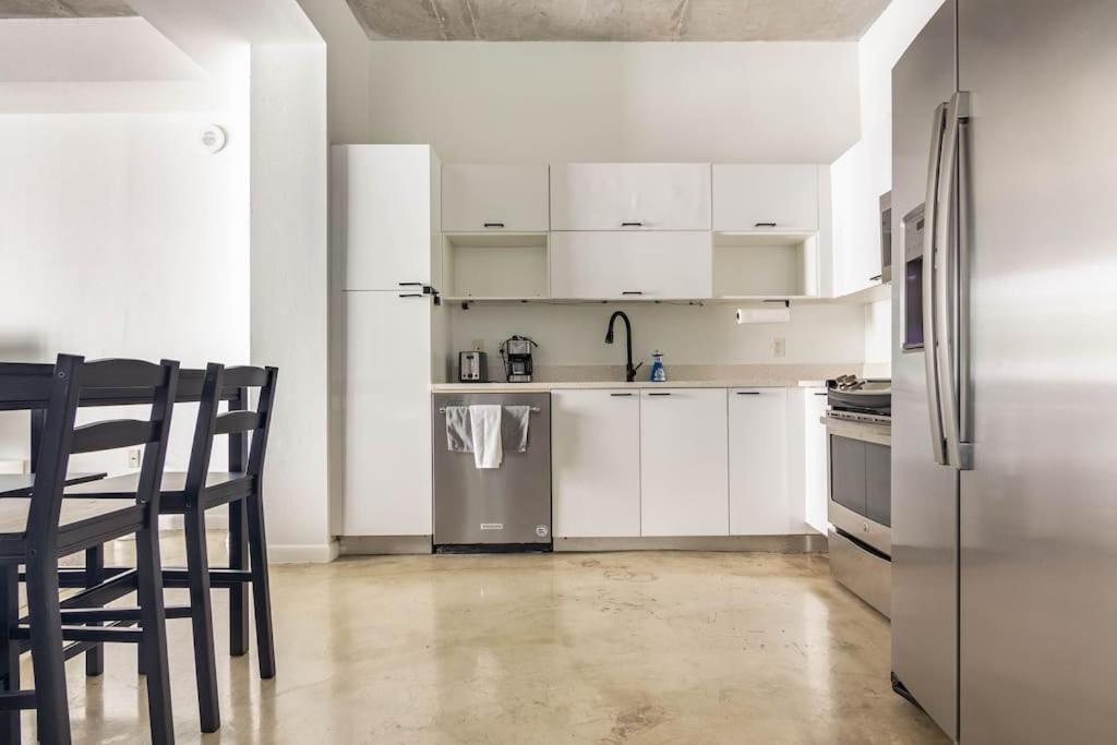 1Br Loft In Downtown With Bay View And Workspace Miami Luaran gambar
