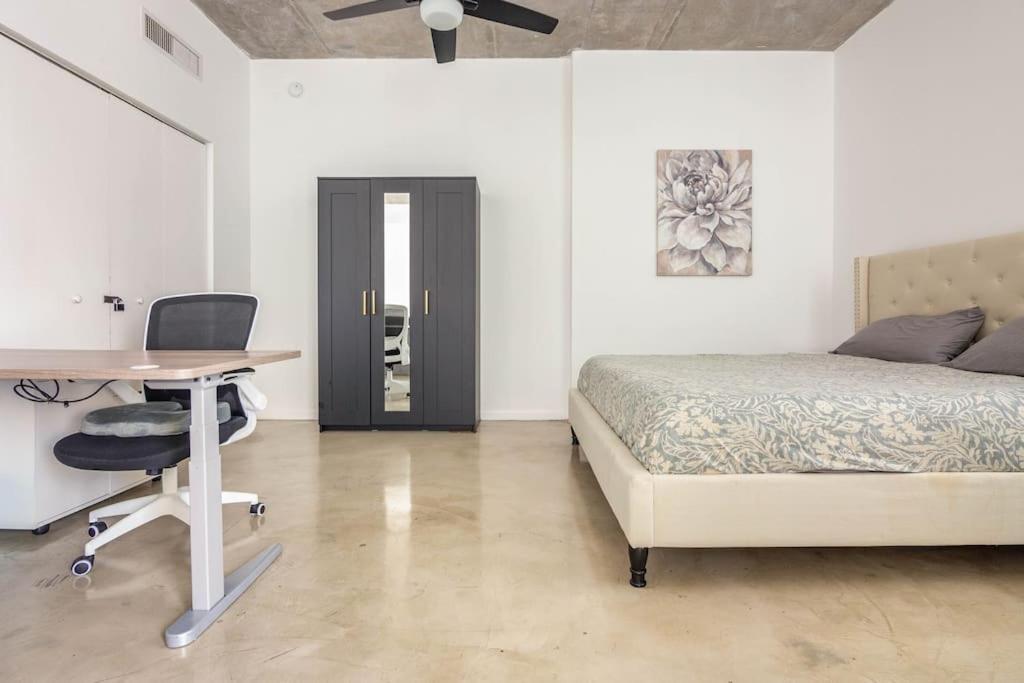 1Br Loft In Downtown With Bay View And Workspace Miami Luaran gambar