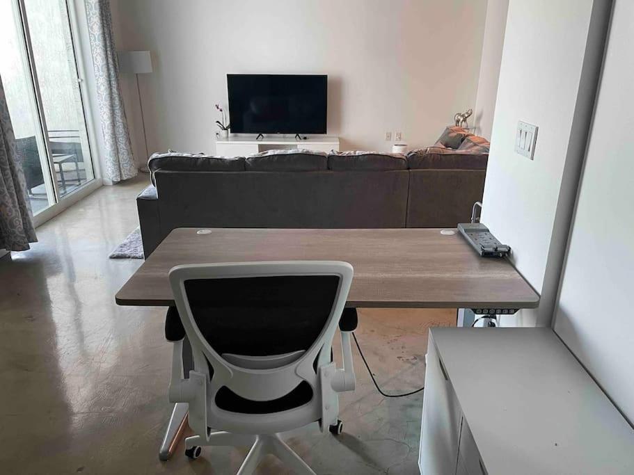 1Br Loft In Downtown With Bay View And Workspace Miami Luaran gambar